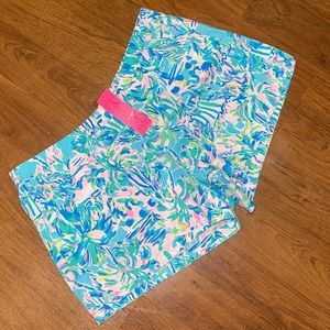 Lilly Pulitzer NWT Ocean View Shorts Cabana Cocktail XL